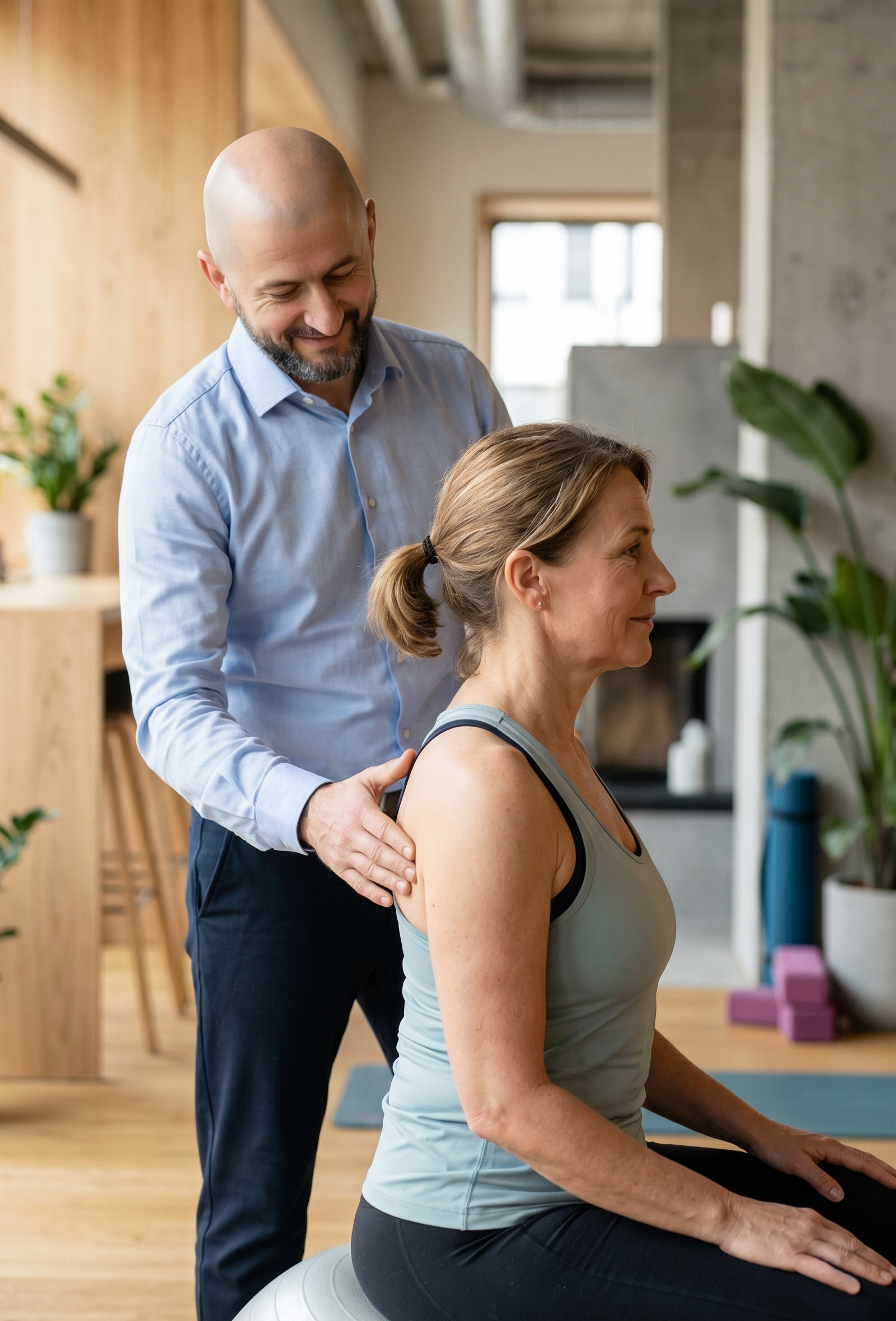Alex Drabkin – Personal Health Coach bei der Behandlung